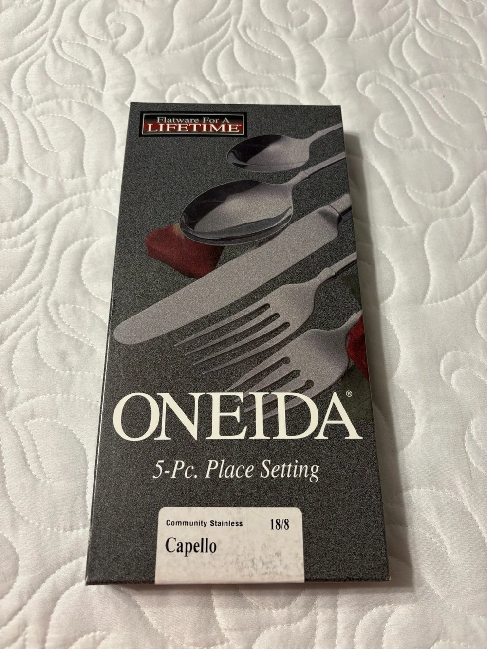 Oneida Capello Stainless Steel 5-Pc Place Setting - Silver